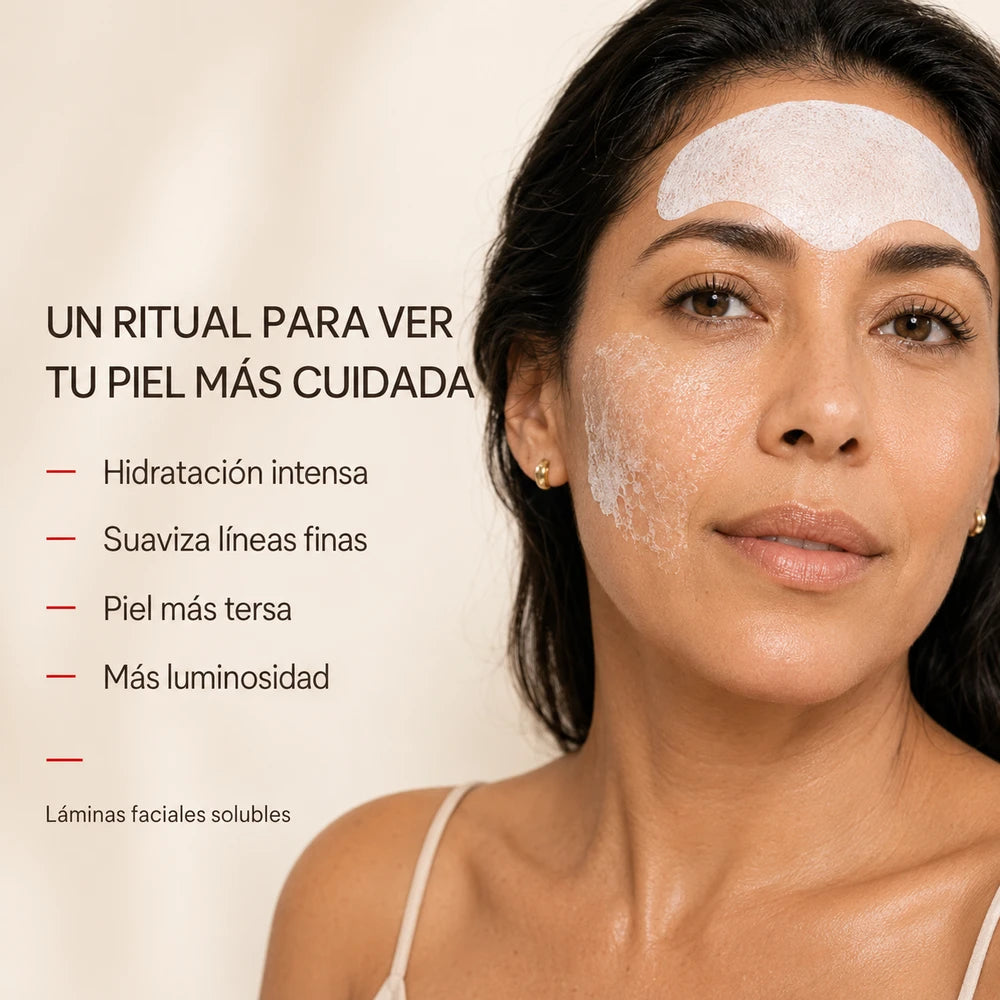 MÉTODO 10 NOCHES™ SEGURAS: 10 tratamientos faciales de colágeno soluble en 2 cajas + e-book especial con guía clara para tu piel