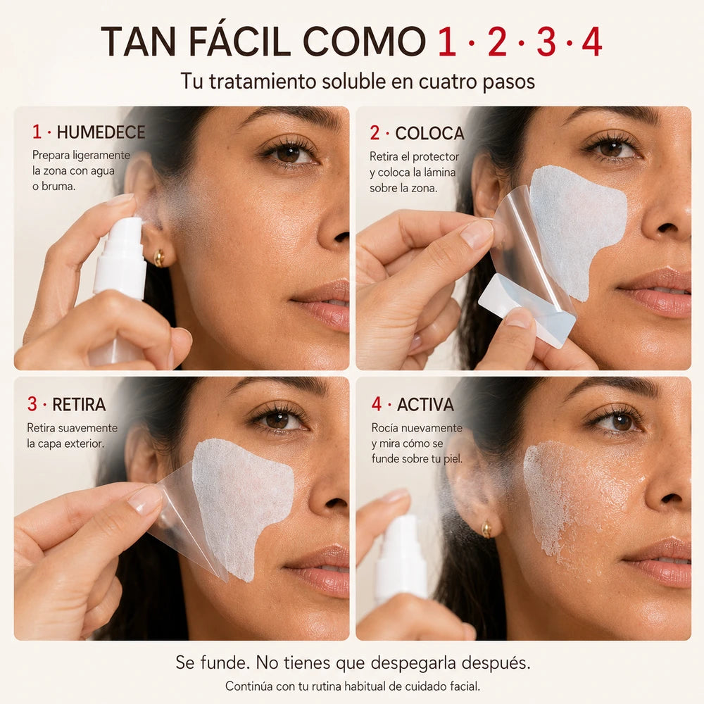 MÉTODO 10 NOCHES™ SEGURAS: 10 tratamientos faciales de colágeno soluble en 2 cajas + e-book especial con guía clara para tu piel