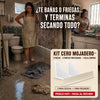 KIT CERO MOJADERO™ – 2 Barreras para Bañera + 1 Protector para Fregadero