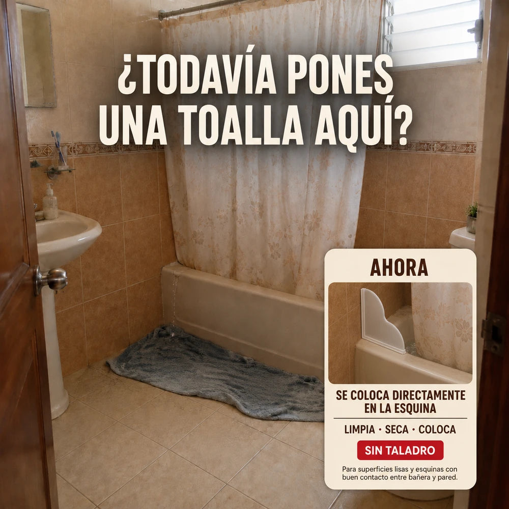 KIT CERO MOJADERO™ – 2 Barreras para Bañera + 1 Protector para Fregadero