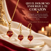 SET DEL SAGRADO CORAZÓN™ = Cadena + Aretes En Especial — El Corazón que Ama, Perdona y Acompaña