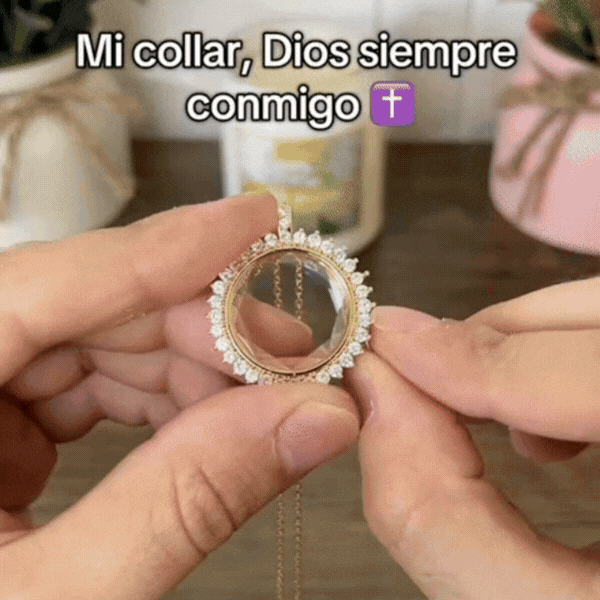 COLLAR CRISTIANO CON BAÑO DE 18K + 3 DIJES LLENOS DE SIGNIFICADO